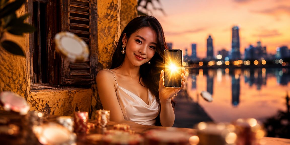 Người dùng tại Hội An đăng ký tài khoản và nhận thưởng trên nền tảng trực tuyến